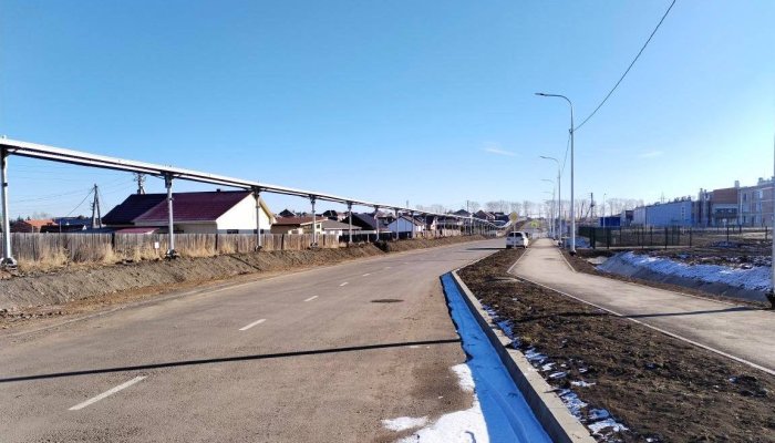 В Дзержинске завершилось строительство дороги в ЖК «Современник»