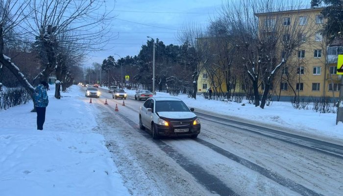 В Ангарске за сутки два школьника попали в ДТП