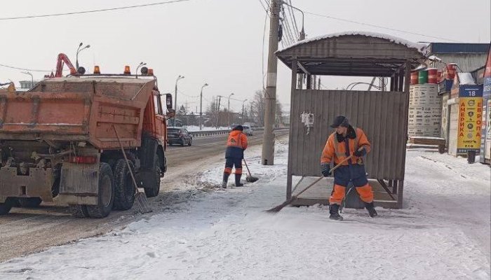 В Иркутске на новогодних праздниках приводят в порядок улицы