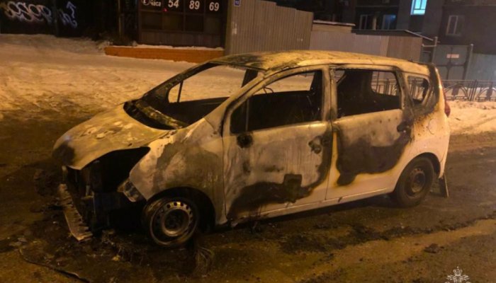 За прошедшие сутки в Иркутской области трижды горел транспорт