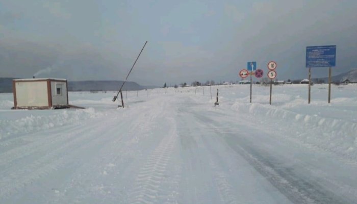 В Киренском районе открыта ледовая переправа
