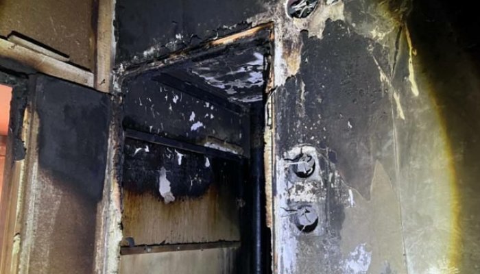 В Иркутске на бульваре Рябикова квартира чуть не сгорела из-за вытяжки