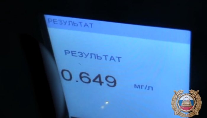 Пьяного водителя без прав, перевозившего четверых детей, задержали в Черемховском районе (Видео)