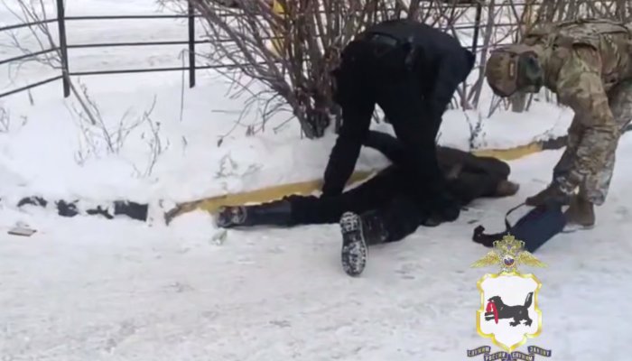 Наркокурьера со свертком метадона задержали в Иркутске (Видео)