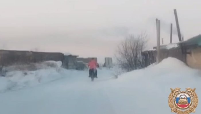 15-летний мотоциклист устроил погоню с полицейскими в Черемховском районе (Видео)