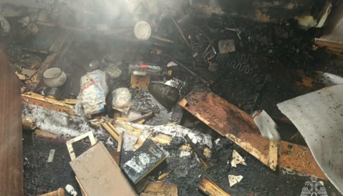 Семь человек спасены на пожаре в Ангарске
