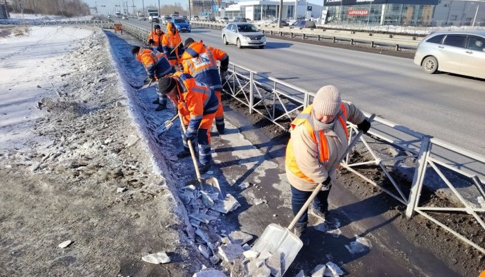 С начала недели с улиц Иркутска вывезли более пяти тысяч тонн снега