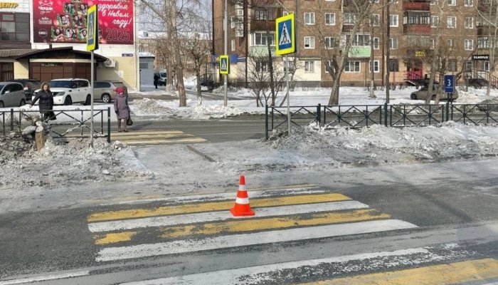 В Братске ребенок попал под колеса на «зебре»