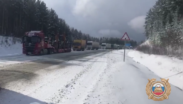 В Нижнеудинском районе ограничили движение для большегрузов