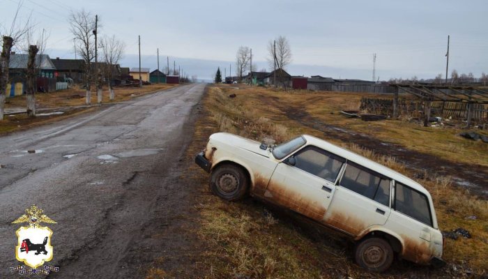 В Осинском районе нашли угонщика отечественного авто