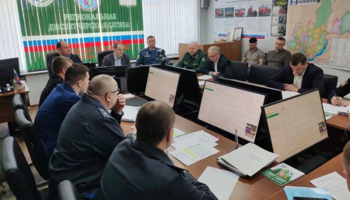 В режим повышенной готовности переведены оперативные службы Приангарья