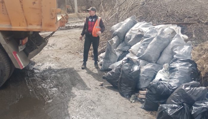 С Батарейной в Иркутске вывезли 115 тонн мусора