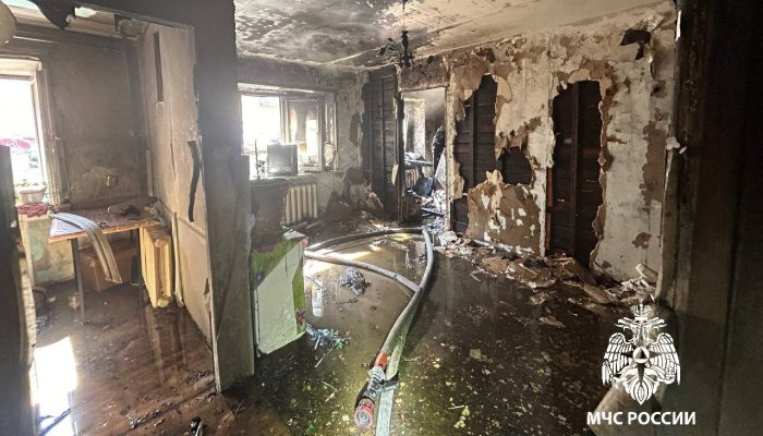 В Братске подросток пострадал на пожаре из-за детской шалости