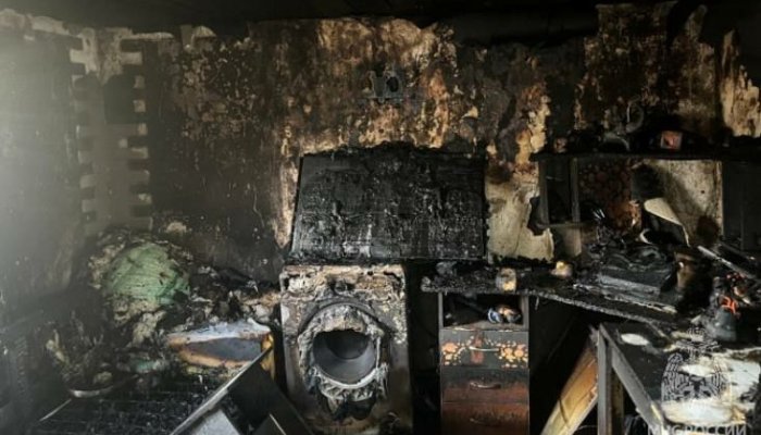 В Иркутске мужчина пострадал на пожаре из-за сигареты