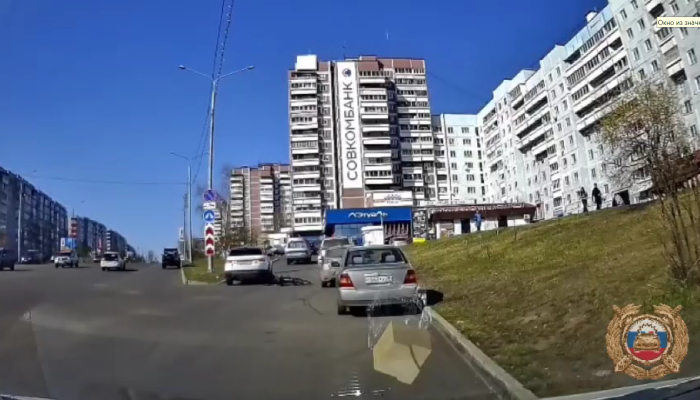В Усть-Илимске велосипедист умер после ДТП (Видео)