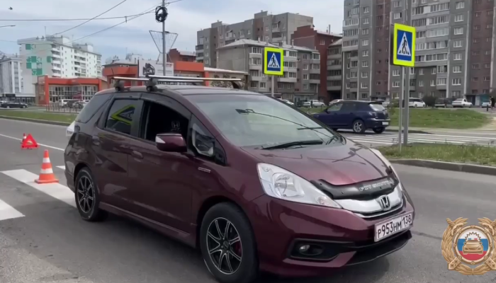 В Ангарске школьник попал под колеса автомобиля