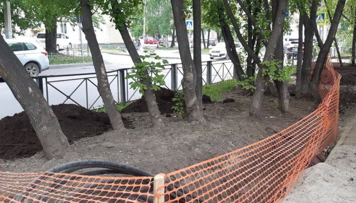 В центре Иркутска заменяют кабель линий электроснабжения