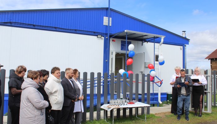Новый фельдшерско-акушерский пункт открыли в деревне Афанасьева Тулунского района