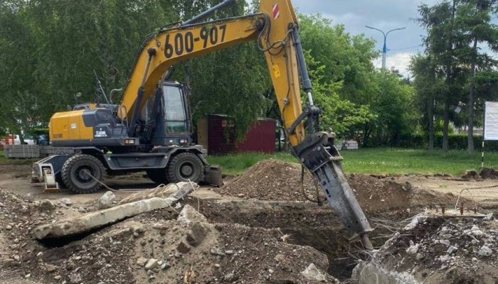 В Иркутске на благоустраиваемых пространствах завершены демонтажные работы