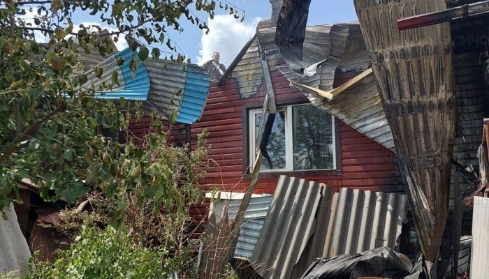 Женщина пострадала на пожаре в Усольском районе