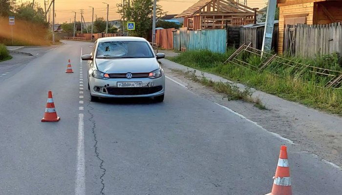 В Шелехове ребенок на велосипеде пострадал в ДТП