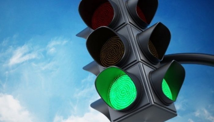 Один светофор не работает в Иркутске