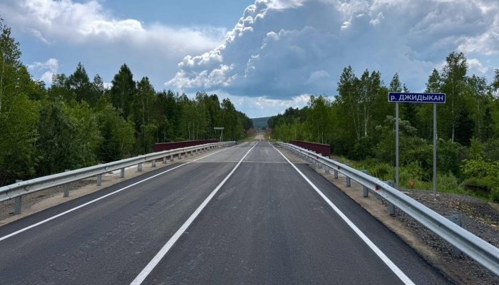 В Чунском районе отремонтировали мост через реку Джидыкан