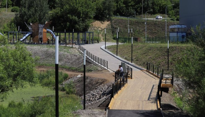 В Иркутске завершилось благоустройство Пади Долгой