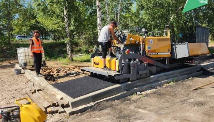 В Иркутске продолжается благоустройство общественных пространств