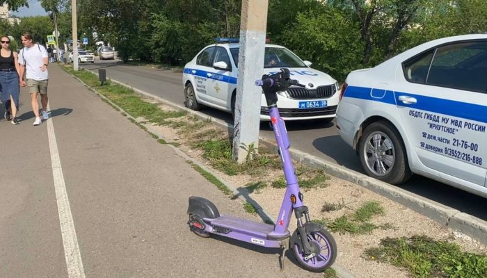 В 2025 году 2 486 аккаунтов пользователей электросамокатов заблокировано в Иркутске