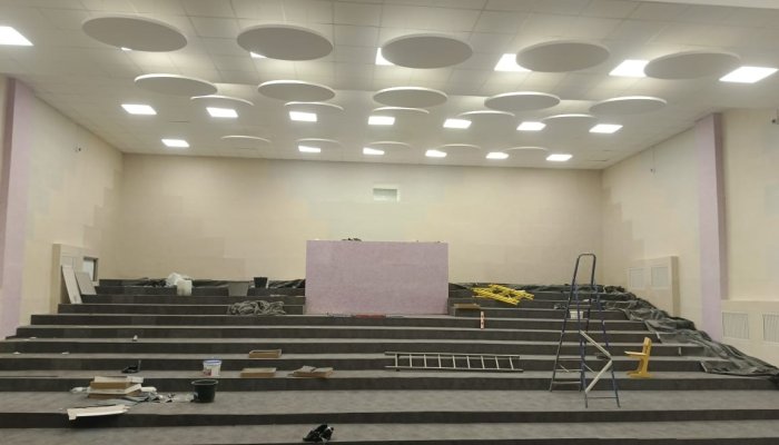 В Оёке Иркутского района заканчивает благоустройство Дома культуры