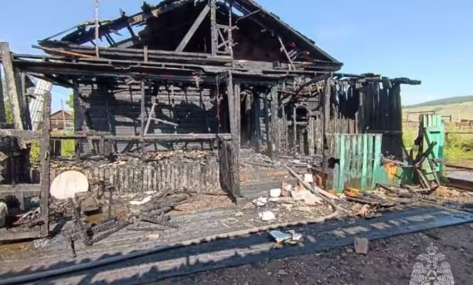В Качуге произошел пожар из-за короткого замыкания