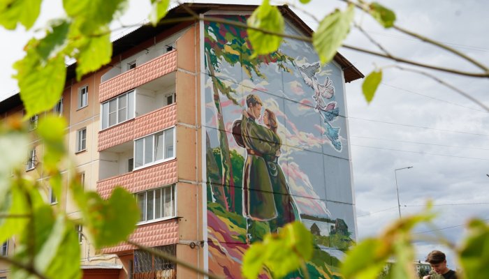 В пяти населенных пунктах Приангарья появились новые муралы