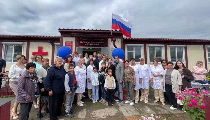 В Братском районе открылась новая врачебная амбулатория