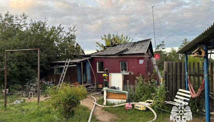 Иркутянин пострадал при попытке потушить пожар