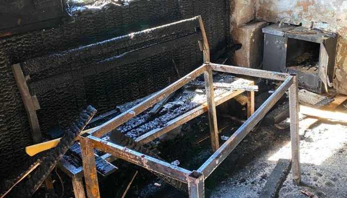 В Иркутске из-за неисправности печи произошел пожар