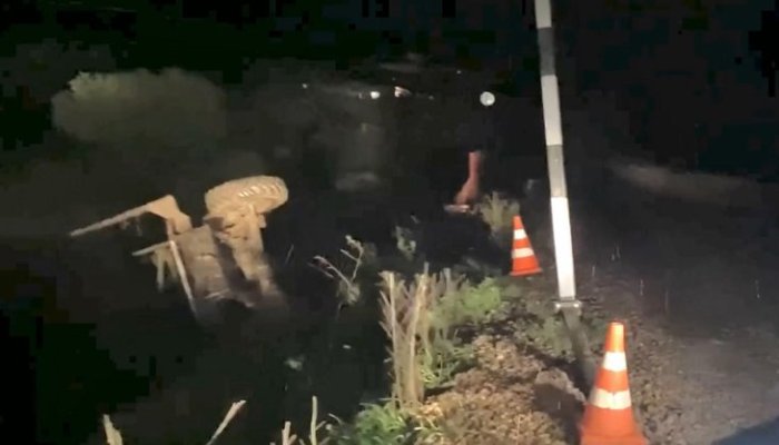 В Усольском районе водитель грузовика погиб в ДТП (Видео)