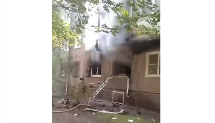 Пожар в Ангарске: спасены пять человек, есть пострадавшие