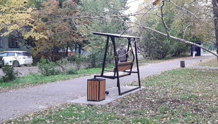 На Лермонтова в Иркутске завершилось благоустройство аллеи