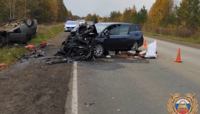 В Братске столкнулись Suzuki и Subaru: один погиб, трое ранены (Видео)