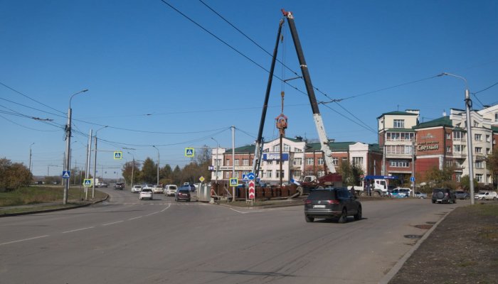 На Рабочего Штаба в Иркутске завершен основной этап реконструкции сетей
