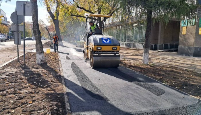 В Иркутске на улице Чернышевского завершены дорожные работы по плану на этот год