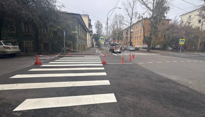 В Иркутске продолжаются дорожные ремонты