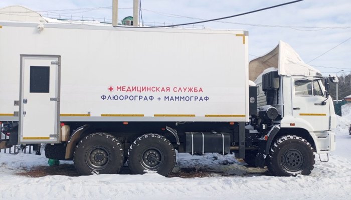 В 2025 году в медучреждения Приангарья поступили семь передвижных медицинских комплексов