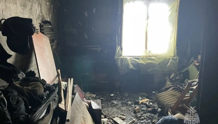 В поселке Мама при пожаре погиб 71-летний мужчина