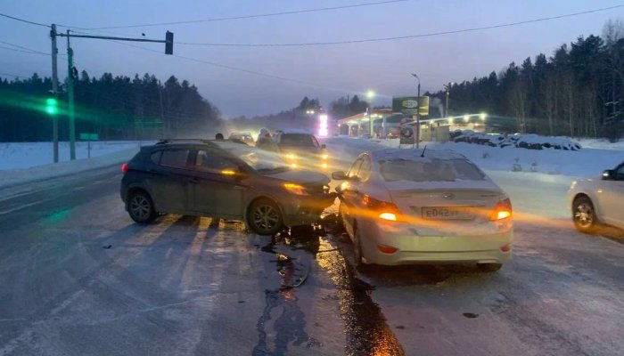 11 человек пострадали на дорогах Иркутска за неделю