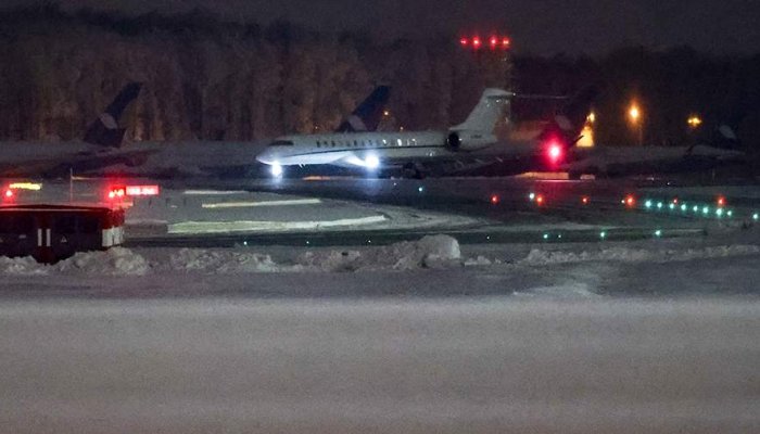 Приземление в Москве делегации США с Уиткоффом и Кушнером