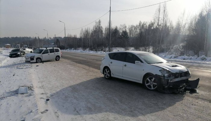 20 аварий произошло за неделю в Иркутске и Иркутском районе