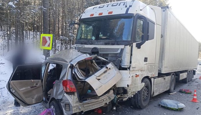 Трагедия на трассе: девушка и двое детей погибли в ДТП с участием грузовика в Шелеховском районе (Видео)