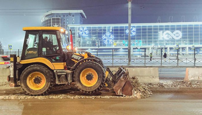 Более 10 тысяч тонн снега вывезли с улиц Иркутска за выходные